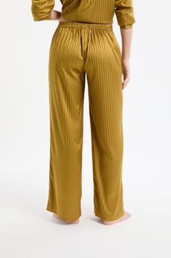 Satin Striped Pyjama Trousers;${refinementColor}