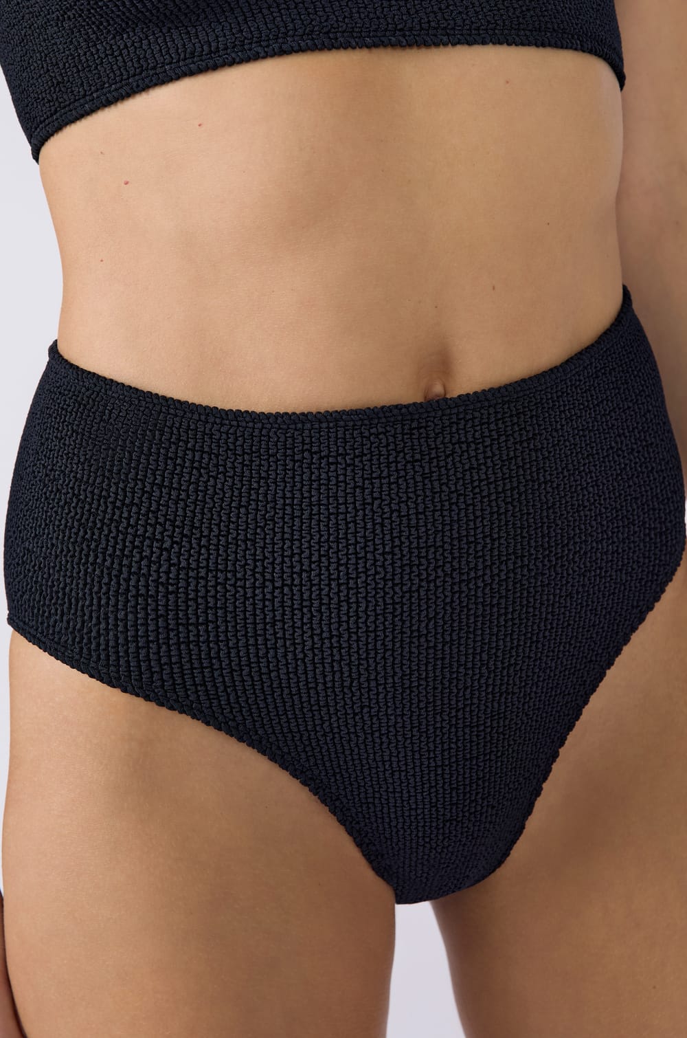 High-Waist Stretch Bikini Briefs;${refinementColor}