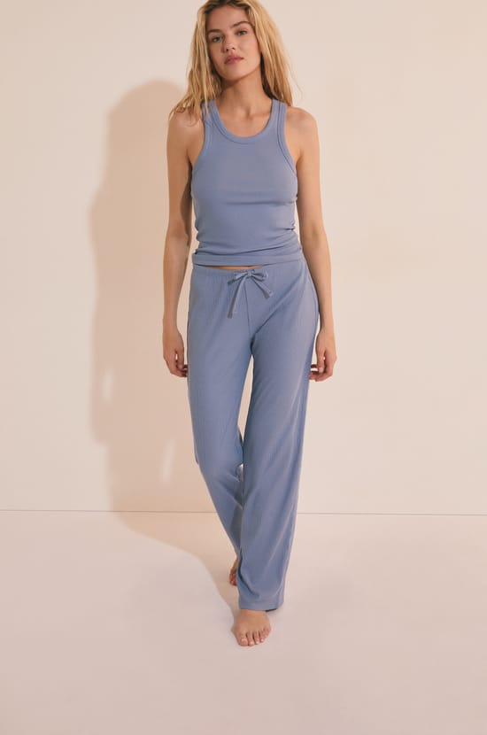 Pantalon de pyjama avec coton;${refinementColor}