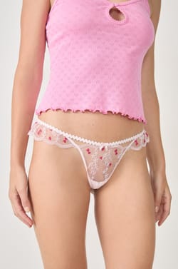 Tanga brodé;${refinementColor}