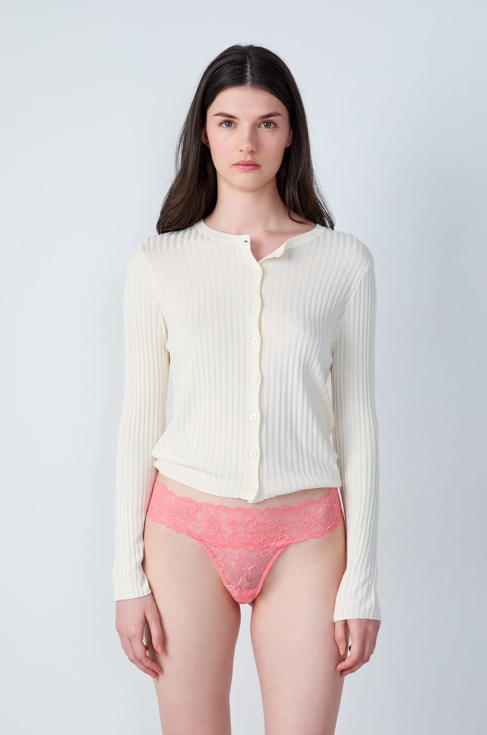 Lace Thong;${refinementColor}