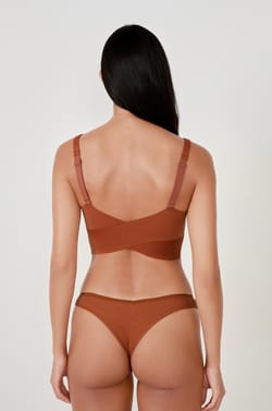 Wireless Wrap Bralette;${refinementColor}