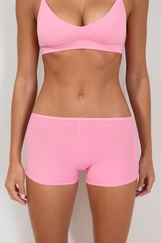 Boyshort in Microfiber;${refinementColor}