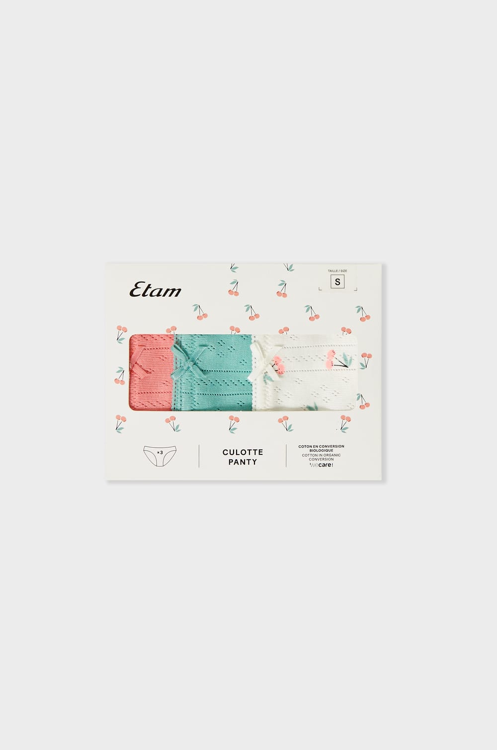 3er-Pack Baumwollslips;${refinementColor}