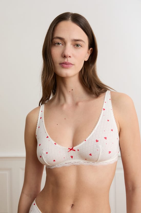 Brassi&egrave;re en pointelle &agrave; motifs c&oelig;urs;${refinementColor}