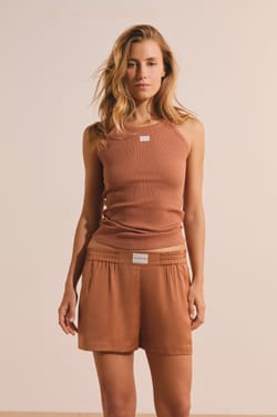 Short de pyjama satin&eacute;;${refinementColor}