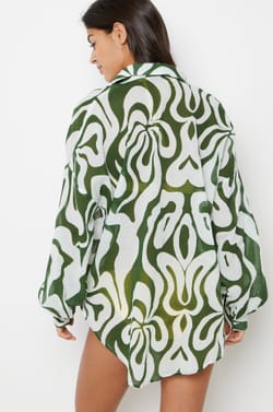 Krótka tunika z motywem;${refinementColor}