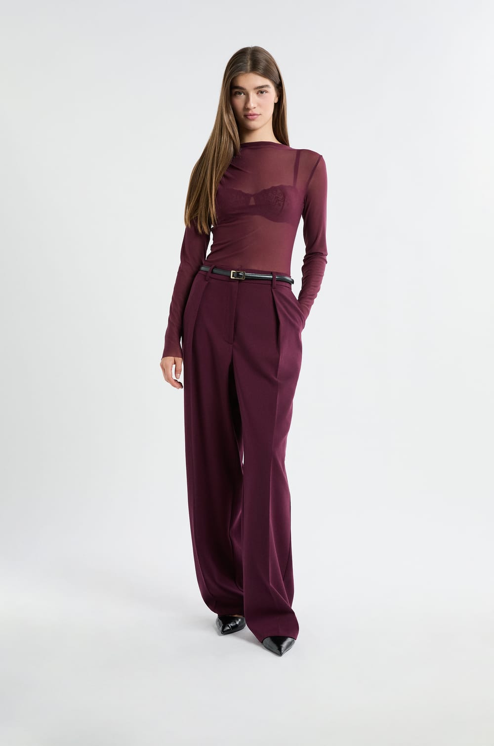 T-shirt manches longues transparent;${refinementColor}