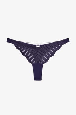 Lace Tanga with Jewelry Details;${refinementColor}