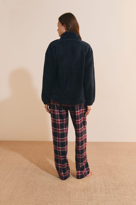 Ensemble de pyjama 3 pi&egrave;ces en coton;${refinementColor}