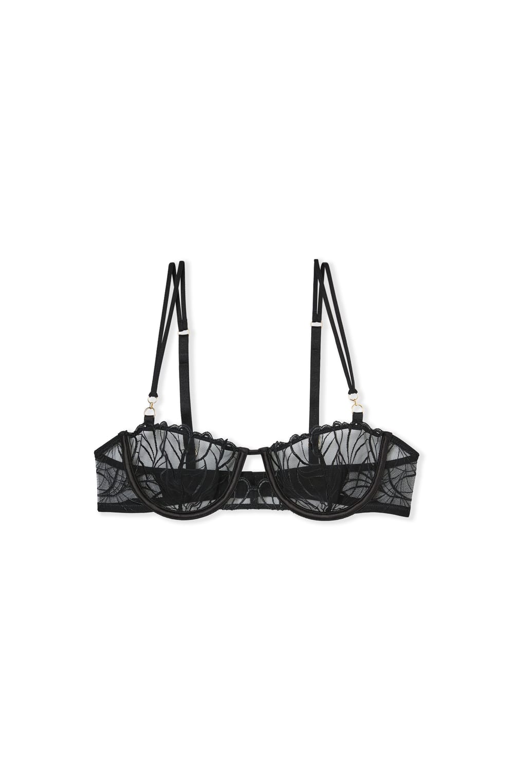 Bra N.9 - Balconette in Floral Embroidery;${refinementColor}