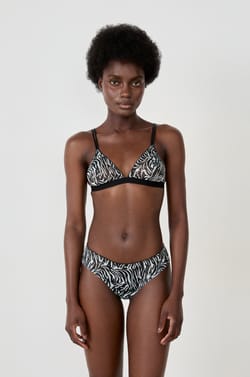 Soutien-gorge sans armatures tulle zèbre;${refinementColor}