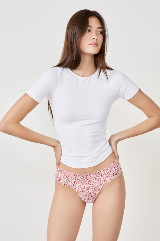 Lace Thong;${refinementColor}
