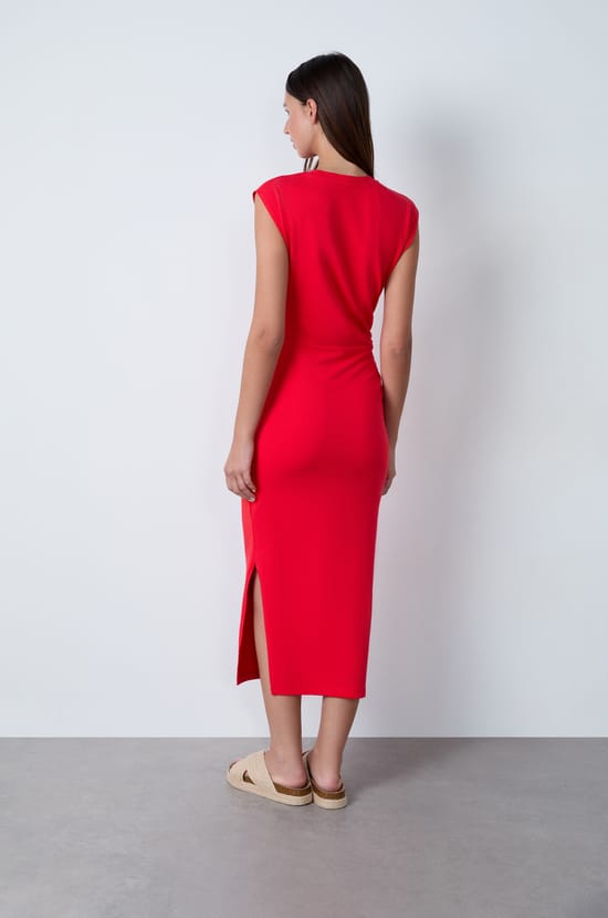 Robe longue en coton;${refinementColor}