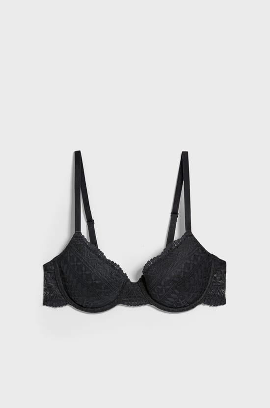 Bra No. 4 - Lightly Lined Demi Bra;${refinementColor}