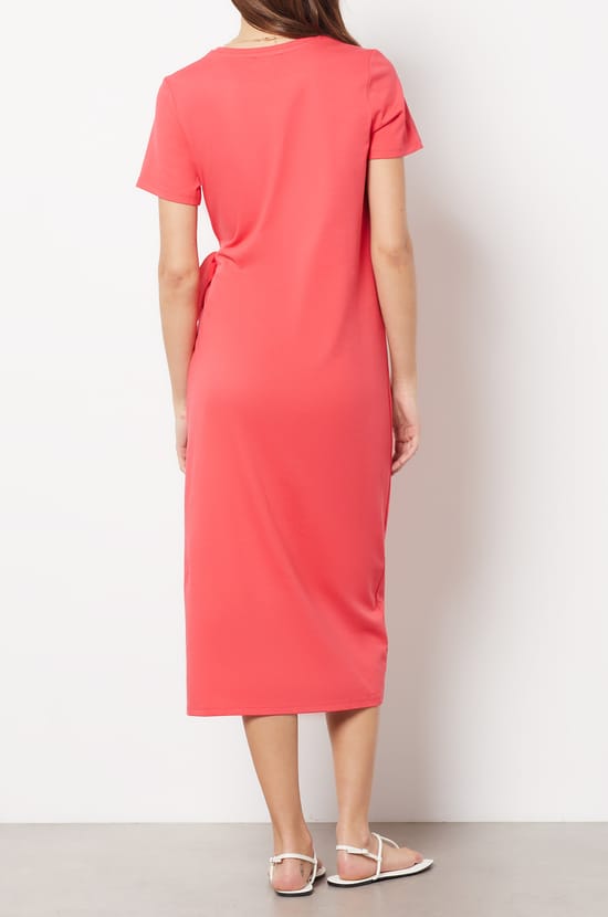Tie-Waist Maxi Dress;${refinementColor}