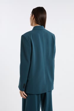 Blazer &agrave; fermeture crois&eacute;e;${refinementColor}