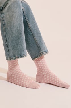 Printed Cotton Socks;${refinementColor}