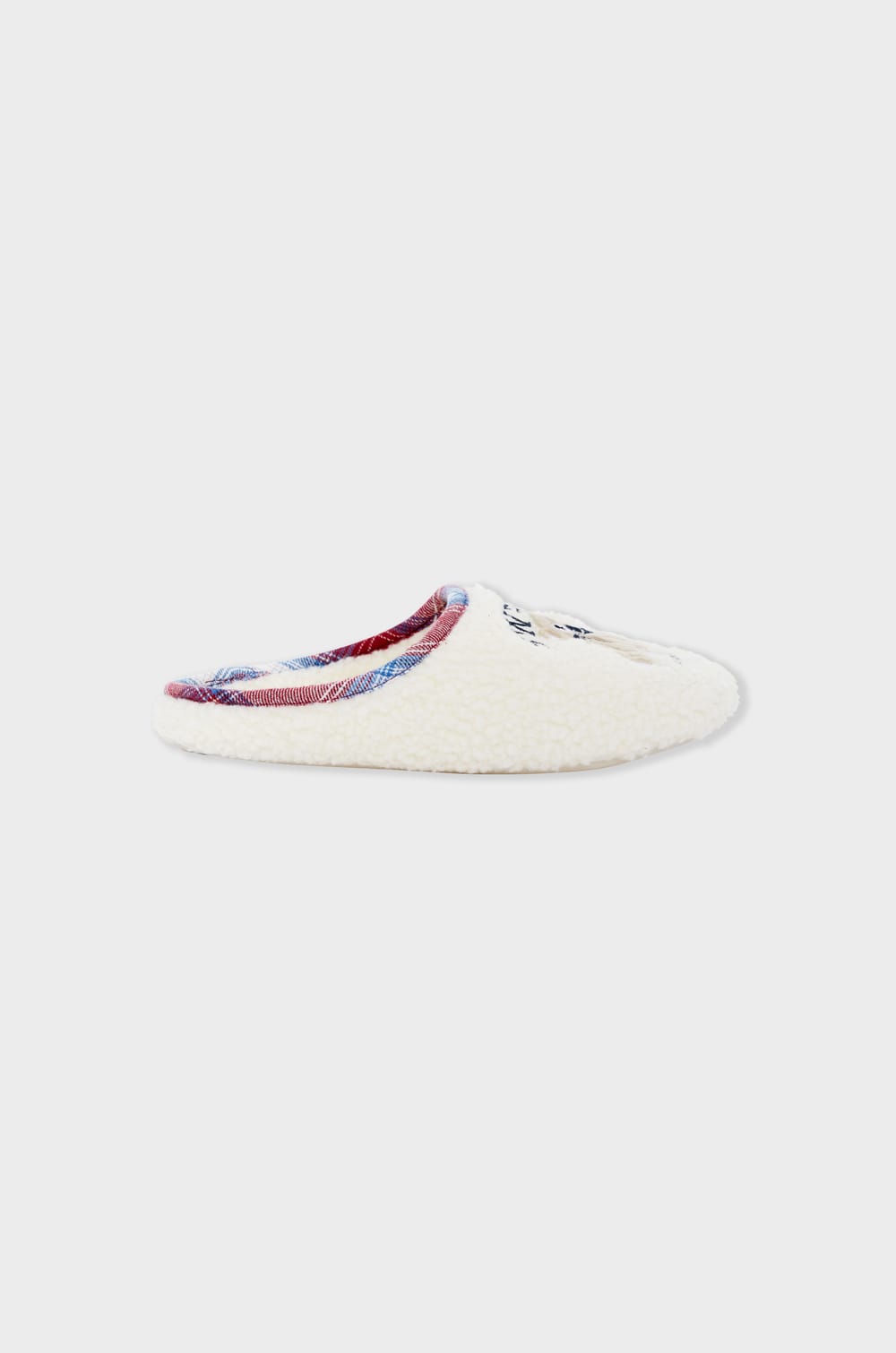 Chaussons en fausse fourrure à motifs;${refinementColor}
