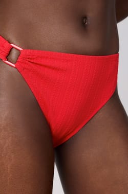 Bikini bottom with ring detail;${refinementColor}