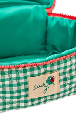 Trousse &agrave; motifs avec fermeture &eacute;clair;${refinementColor}