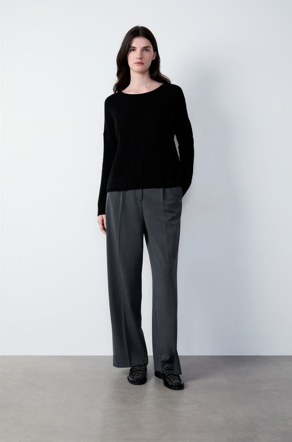 Button-Back Cardigan;${refinementColor}