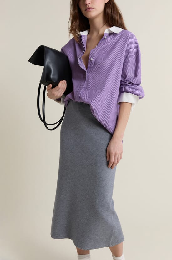 Long Knit Skirt;${refinementColor}