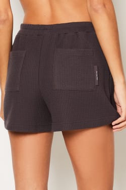 Waffle Pyjama Shorts;${refinementColor}