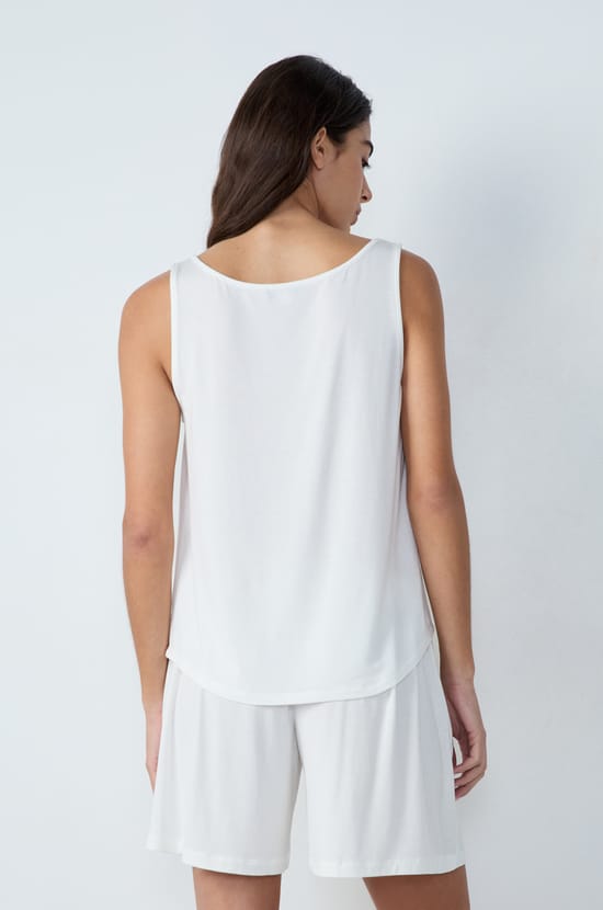   Camiseta de tirantes lisa;${refinementColor}