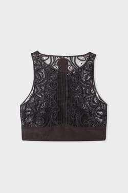 Top post-mastectomía de encaje;${refinementColor}