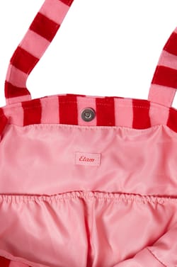 Sac en &eacute;ponge &agrave; rayures &agrave; motif citron;${refinementColor}