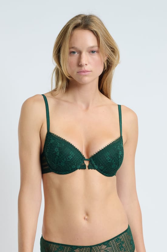 Soutien-gorge N.4 - Le coques fines en dentelle;${refinementColor}