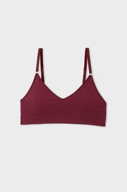 Optimal Komfort-Bralette aus Baumwolle;${refinementColor}