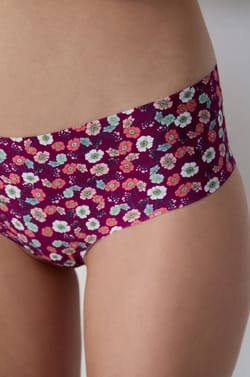 Seamless Microfiber Hipster With Print;${refinementColor}