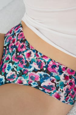 Seamless Microfibre Hipster with Print;${refinementColor}