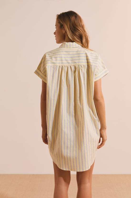 Camis&oacute;n de algod&oacute;n a rayas;${refinementColor}