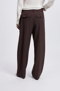 Pantalon large droit;${refinementColor}