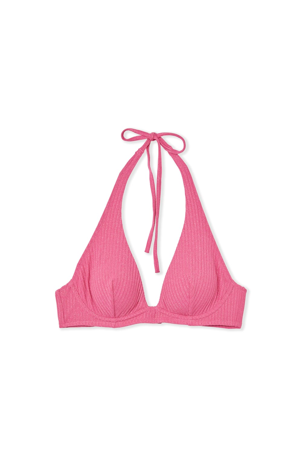 Haut de maillot de bain triangle armatur&eacute; paillet&eacute;;${refinementColor}