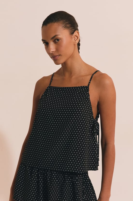 Short de pyjama &agrave; pois;${refinementColor}