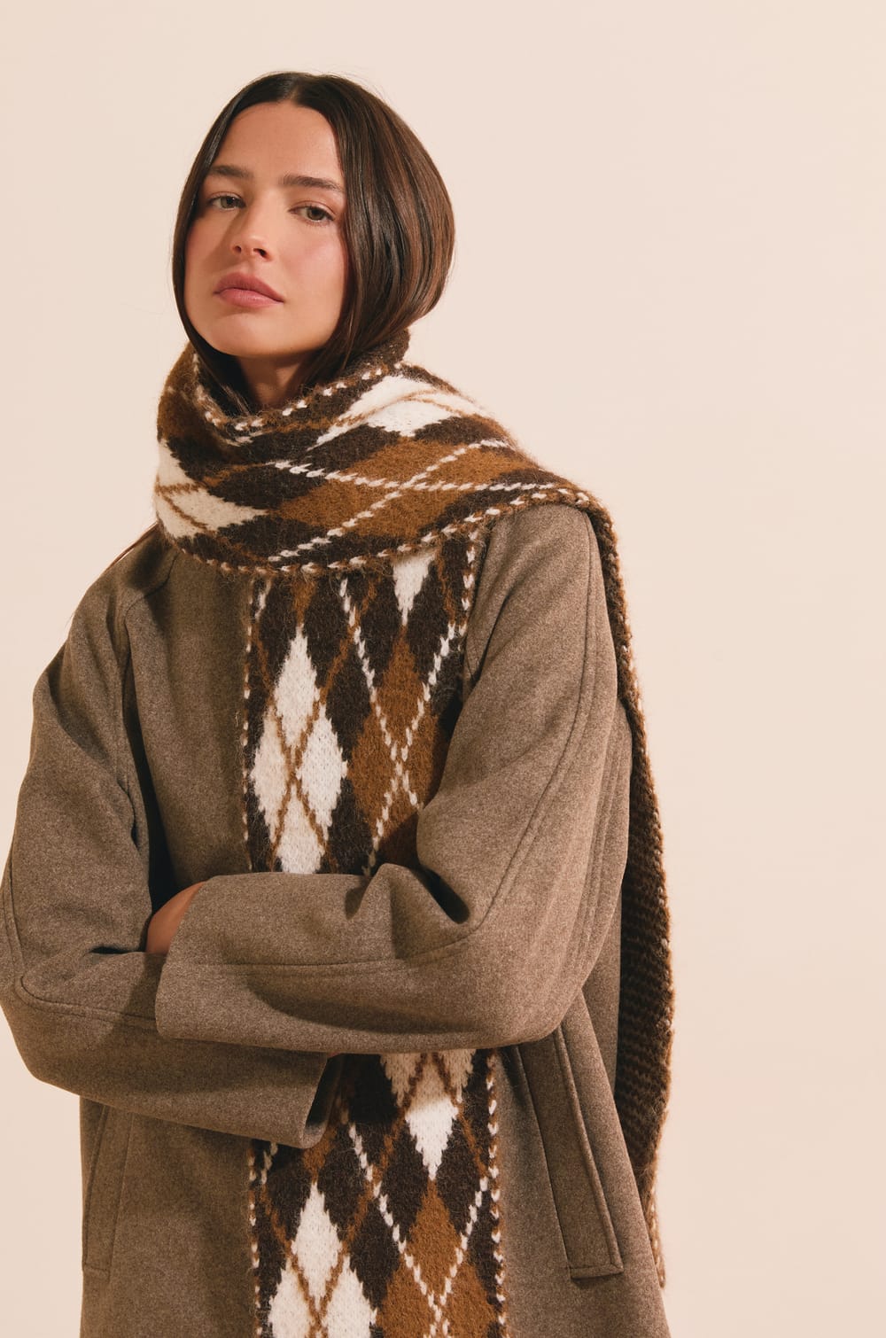 &Eacute;charpe &agrave; motifs;${refinementColor}