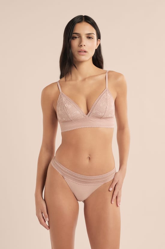 Lace and Microfibre Briefs;${refinementColor}