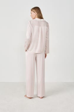 2-teiliger Pyjama mit Streifen;${refinementColor}