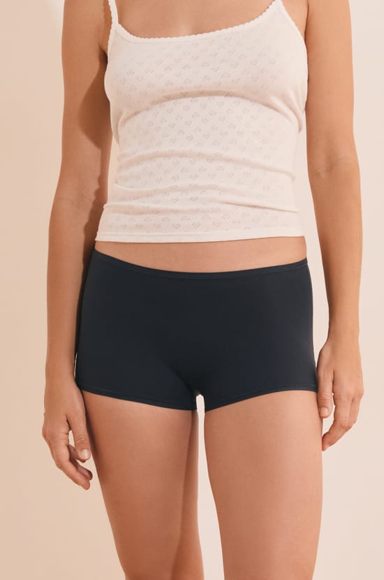 Shorty en microfibre;${refinementColor}