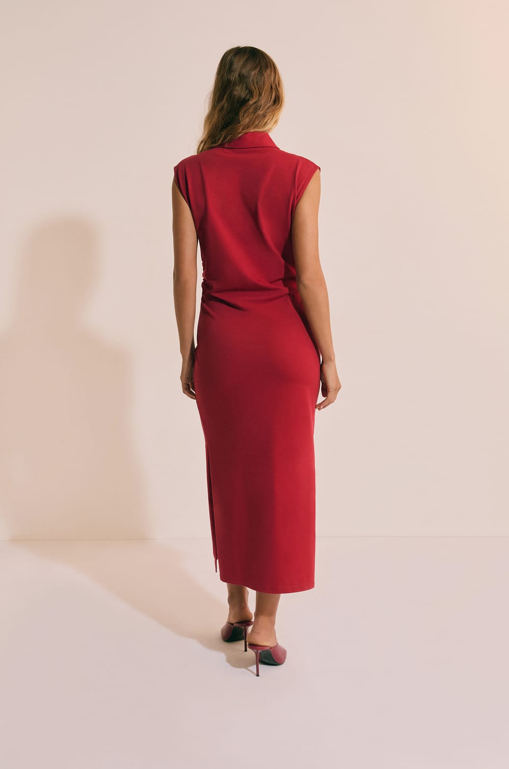 Robe longue en coton;${refinementColor}