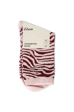Chaussettes avec coton &agrave; motifs;${refinementColor}