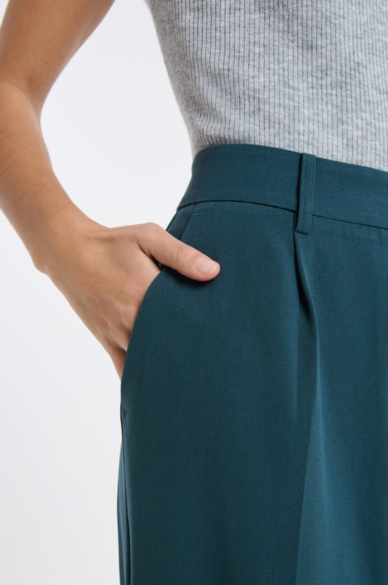 Pantalon de tailleur large;${refinementColor}