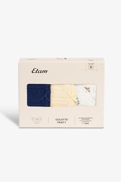 Pack of 3 Pointelle Briefs;${refinementColor}