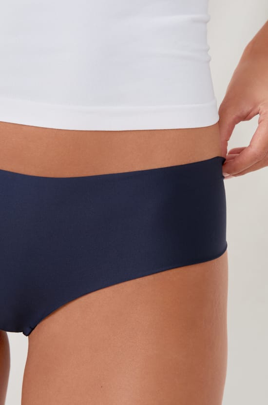 Seamless microfibre printed hipster;${refinementColor}