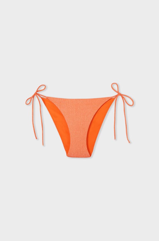 String bikini bottom swimsuit tie-side;${refinementColor}