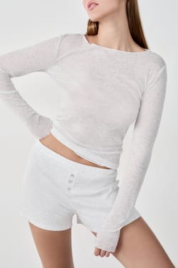 T-shirt de pyjama manches longues;${refinementColor}